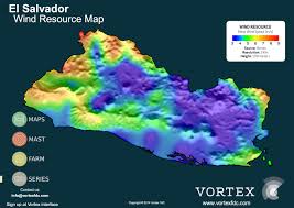 Location map of el salvador. El Salvador Wind Map Vortex