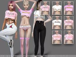 Maybe you would like to learn more about one of these? Nitropanic X Small Tee The Sims 4 Download Simsdom Sims Sims 4 Sims 4 Mods Clothes