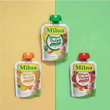 Milna nature delight, pure buah dengan 100% buah asli, tanpa bahan pengawet dan gula tambahan. Milna Nature Delight Fruit Puree 80gr Sari Buah Makanan Bayi Shopee Indonesia