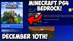 Addons are very similar to mods because they are files that players can add to their game for including custom modifications to minecraft. Minecraft Ps4 Bedrock Edition Is Here How To Get It Minecraft Ps4 Bedrock For Free Youtube