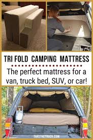 The Best Truck Bed Mattress For Truck Camping Take The Truck Truck Bed Mattress Truck Bed Camping Truck Bed