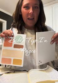 Creative Bible Tip-In Pages for Study and Journaling