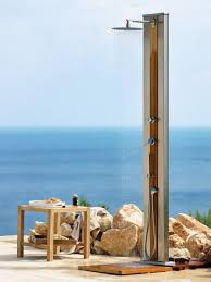 Fotostrecke Erfrischende Gartenduschen Schoner Wohnen Gartendusche Solardusche Garten Solardusche