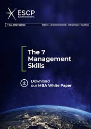 We did not find results for: Mba In International Management Escp