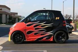 24 And Flamed Smart Car Benz Smart Smart Car Body Kits