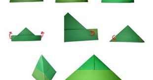 Mode De Pliage Du Chapeau Triangle Chapeau De Peter Pan Chapeaux En Papier Chapeau Origami