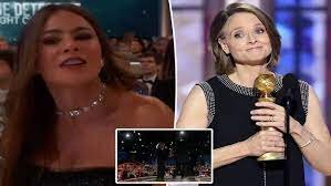 What Sofia Vergara shouted at Jodie Foster from her seat after Golden  Globes 2025 loss - YouTube