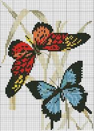 Butterflies Cross Stitch Cross Stitch Flowers Cross