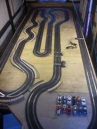 Massive Huge Large Sport Scalextric Set 12 Cars Pit Wall Garage Building Slot Cars Scalextric Cars Slot Car Race Track