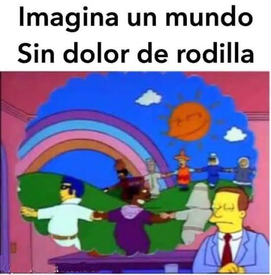 Porque siempre mi rodilla izquierda?! 😭😭😭