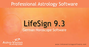 German Horoscope Software Lifesign 9 3