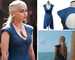 Daenerys Little Blue Dress Look Daenerys Blue Dress Daenerys Targaryen Blue Dress Daenerys Costume