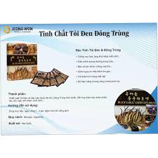 HÀNG MỚI VỀ ] NƯỚC UỐNG TỎI ĐEN ĐÔNG TRÙNG HÀN QUỐC, HỘP 30 GÓI | Shopee  Việt Nam