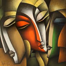 jagannath paul 1976 abstract figurative painter abstract art painting modern art abstract art painting