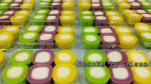 Salty coconut filling , just a perfect combo! Resepi Nona Manis Step By Step