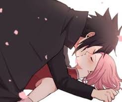 Imagen De Anime Kiss And Naruto Sasusaku Sasuke Uchiha Sakura Haruno Naruto Sasuke Sakura