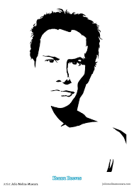 Black And White Celebrity Black And White Vector Portraits Celebrity Drawings By Julio Molina Muscara Grafici Disegni