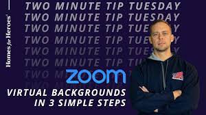 How To Change Zoom Backgrounds Without A Green Screen Youtube
