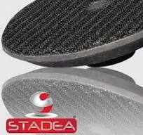 Stadea Flexible Rubber Hook and Loop Backing Pad Velcro Pads - 2", 3", 4",  5", 6" - Arbor 5/8" 11, 1 Piece