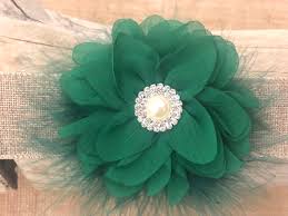 Shop for artificial green garland online at target. Green Crystal Hair Clip Green Flower Headbands Green White Flower Clip Christmas Hair Clip Emerald Green Bow Green And White