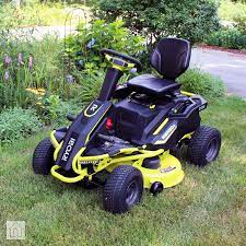 Ryobi Rm480e Electric Riding Mower Review Powerful Eco Friendly