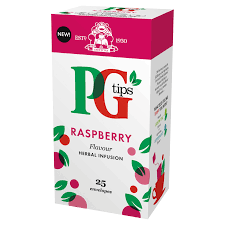 Pg Tips Raspberry Envelope Tea Bags Pack Of 25 49228801 In 2021 Raspberry Tea Tea Bag Pg Tips