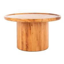 Save $ 27.21 (9 %) everdon 36 in. Safavieh Devin Round Wood Pedestal Coffee Table 27 99 In Diameter Lowe S Canada