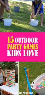 15 Epic Outdoor Party Games Kids Need To Try Outdoors Birthday Party Birthday Party Games For Kids Outdoor Birthday Games