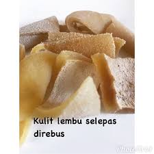 Adik beradik ayah bila balik raya memang cari rendang dengan sambal tahun. Kulit Lembu Kering 250gm Shopee Malaysia