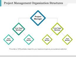 Project Management Organization Structures Ppt Powerpoint