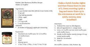 Kodiak Cake Mix Blueberry Muffin Recipe With Calories And Protein Kodiak Cakes Muffin Recipes Blueberry Kodiak Cakes Recipe