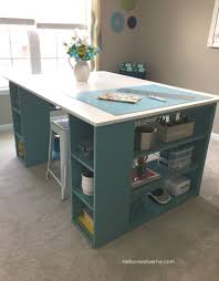 ‪DIY Craft Room Table - Hello Creative Me‬‏