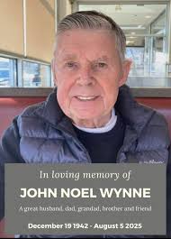 John Noel Wynne Obituary