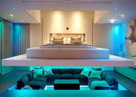 Modern Bedrooms 2013 المرسال One Bedroom Flat Futuristic Bedroom Sunken Living Room