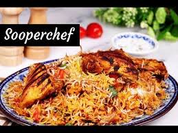 Bbq Chicken Biryani Recipe By Sooper Chef Youtube Chicken Biryani Recipe Biryani Recipe Briyani Recipe