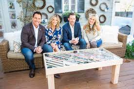 Red just take it out of the box! Diy Hockey Stick Coffee Table Home Family Video