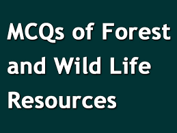 25 Mcs Of Forest And Wild Life Resources