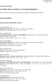 Kuka löytää uuden suunnan elämälleen? Vuoden 2014 Lasten Ja Nuortenkirjat Pdf Ilmainen Lataus