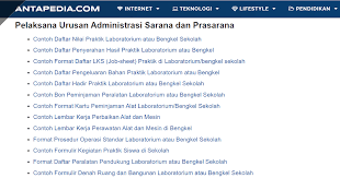 Formulir daftar inventaris ruang subbag umum dan perlengkapan no. Kumpulan Contoh Format Pelaksana Urusan Administrasi Sarana Dan Prasarana Sekolah Antapedia Com