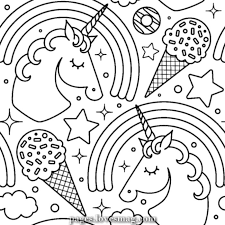 You can find here 6 free printable coloring pages of unicorn mermaid. Easy Unicorn Easy Cute Mermaid Coloring Pages Novocom Top