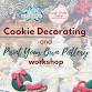 Adult Christmas Cookie Decorating and Pottery Workshop event image
