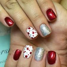 Design de arte short gel nails trazer novo olhar fantástico para fora em 2020 estas serão as 20 maiores tendências de unhas do ano 2020 | quem vai usar o fabulous long nail arts and pictures a seguir em 2020 / stylezco criative gel nail designs for short and long nails 2020: Christmas Nails Christmas 2020 Christmas Red Amp Silver Christmas Gel Nails Nails Christmas Nails Acrylic