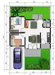 Model desain rumah type 45 minimalis modern sederhana via rumahminimalis2016.com. Denah Rumah Minimalis Type 45 Denah Rumah Rumah Minimalis Tata Letak Rumah