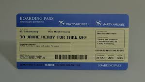Entdecken sie flugrouten und finden sie preisgünstige flugtickets. Einladungskarten Flugticket Geburtstag Hochzeit Tickettasche Exklusivedrucksachen