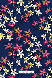 Now decide whether you want to to use your new wallpaper as your home screen background, lock screen or both, and. Flowers Of Plumeria On A Navy Blue Background Pink Flowers Background Print Design Pattern Pink Flowers