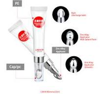 Slant Massage Eye Cream Tube Packaging with Zinc Alloy ...