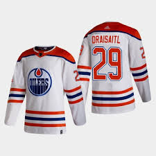 Nike herren trikot paris st. Gunstige Edmonton Oilers Trikot Leon Draisaitl 29 2020 21 Reverse Retro Authentic Herren