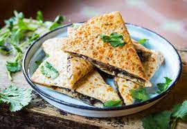 Meatless Monday Portobello Mushroom Asiago Quesadillas Recipe Recipe Quesadilla Quesadilla Recipes Easy Recipes