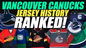 Vancouver canucks | jersey history. Vancouver Canucks Jersey History Ranked Youtube