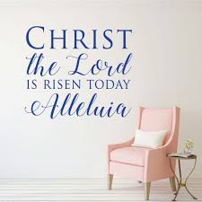 Find a great variety of crosses and bible verse decals here at the decal guru. Christian Easter Decorations Vinyl Wall Decals Religious Wall Decor Customvinyldecor Com
